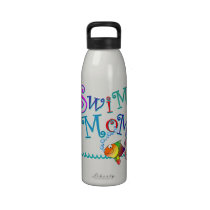 Swim Mom water bottles