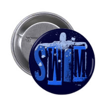 SWIM PINBACK BUTTON