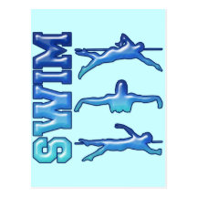SWIM POST CARD