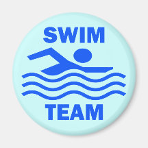 SWIM TEAM MAGNET