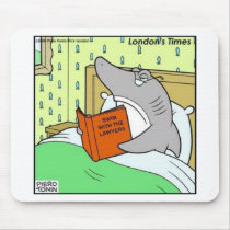 Swim W/The Lawyers Funny Tees Gifts & Collectibles Mousepad