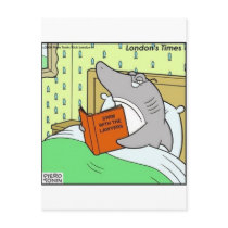 Swim W/The Lawyers Funny Tees Gifts & Collectibles Postcard