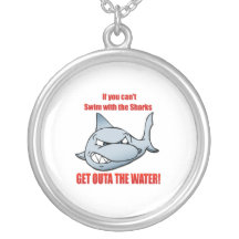 Swim with the Sharks Custom Necklace