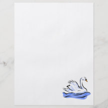 Swimmee Swan Personalized Flyer