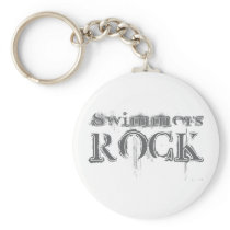 Swimmers Rock Key Chain