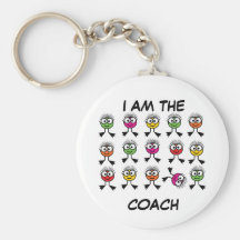 Swimmers TAXI - Bright Swim Characters Keyring Key Chain
