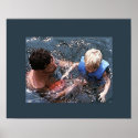 Swimming at the Lake posters