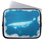 Swimming Beluga Whales Notebook Sleeve Computer Sleeve