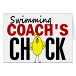 Swimming Coach's Chick Cards