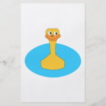 Swimming Duck. Flyers