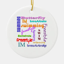 Swimming Everywhere Ornament