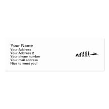 Swimming evolution business cards