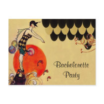 Swimming Girl  ~ Postcard Invitations