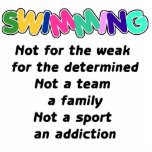 Swimming is for the determined photo cutouts