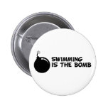 Swimming is the Bomb Button