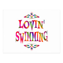 Swimming Lover Postcards