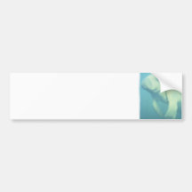 Swimming Manatee Bumper Stickers