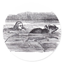 Swimming Mouse stickers