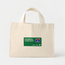 Swimming Next Exit Tote Bag