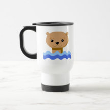 Swimming Otter. Mug