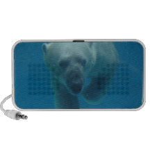 Swimming Polar Bear  Portable Speakers