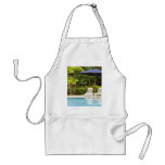 Swimming pool aprons