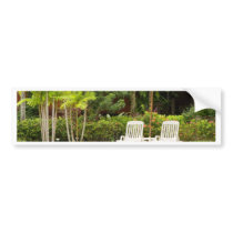Swimming pool bumper sticker