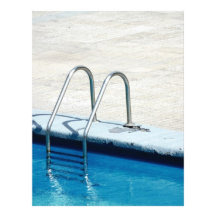 Swimming pool custom letterhead
