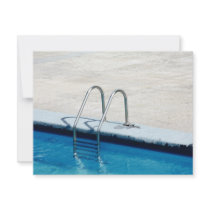 Swimming pool personalized announcement