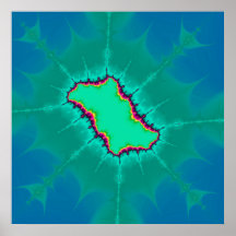 Swimming Pool Island Poster