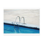 Swimming pool post card