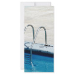 Swimming pool customized rack card