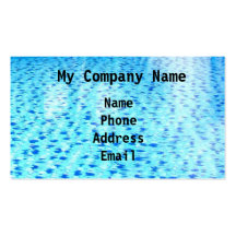 Swimming Pool Tiled Floor Background Business Cards