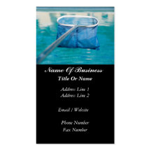 Swimming Pools Business Card