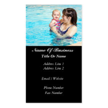 Swimming Pools Business Card