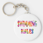 Swimming Rules Key Chains