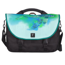 Swimming Sea Turtle Bags For Laptop