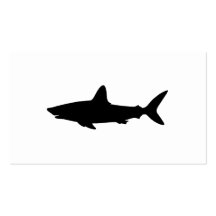 Swimming Shark Business Card