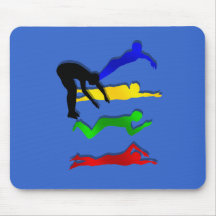 Swimming Swimmers Water Sports Swim Mousepads