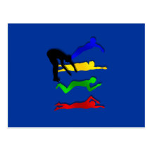 Swimming Swimmers Water Sports Swim Postcards
