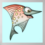 Swimming Upstream Fish posters