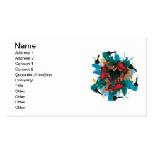 SWIMMY BUSINESS CARD TEMPLATE
