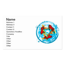 SWIMMY BUSINESS CARD TEMPLATE