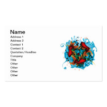 SWIMMY BUSINESS CARD TEMPLATES
