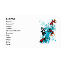 SWIMMY BUSINESS CARD TEMPLATES