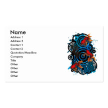 SWIMMY BUSINESS CARD TEMPLATES