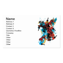 SWIMMY BUSINESS CARDS