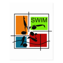 SwimQuartet Post Cards