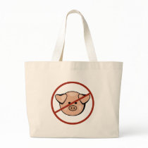 Swine Flu Tote Bags