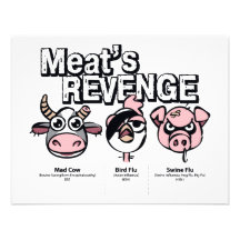 Swine Flu Custom Announcements